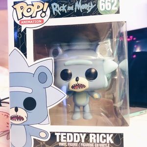 Kawaii Funko Pop Rick & Morty Teddy Rick Figurine